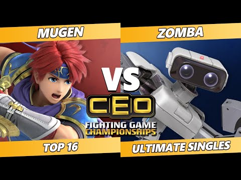 CEO 2021 Top 16 - Mugen (Roy) Vs. Zomba (ROB) SSBU Ultimate Tournament