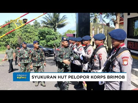 POLDA MALUT GELAR SYUKURAN HUT PELOPOR KORPS BRIMOB