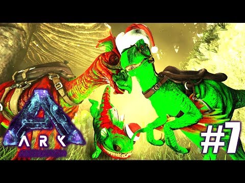 ARK: Aberration #7 - The Christmas Dinos Are Loose & Are Being Tamed! | LP Ark German
