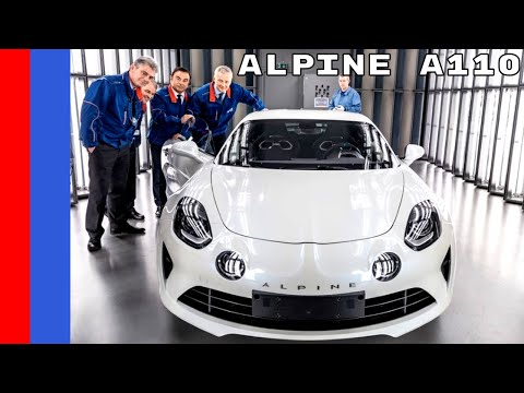 Thumbnail for Carlos Ghosn Visits Alpine A110 Factory by Car