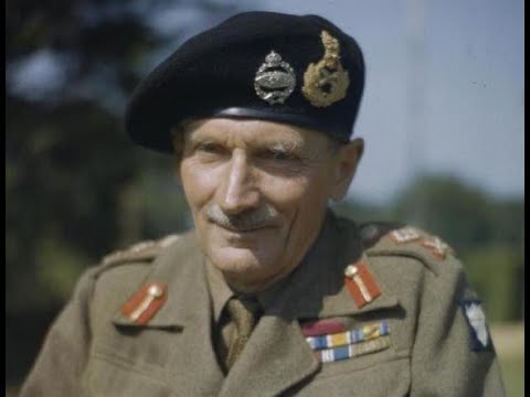 Montgomery Nearly Killed - Germany 1945