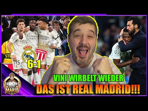 💣💥REAL MADRID DESTROYS MONACO!🔥 6-1|🚨BEST REAL PERFORMANCE IN YEARS⁉️🤍👑