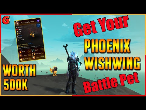 Phoenix Wishwing Battle Pet Guide -  WORTH 500k - The Secret Battle Pet in Dragonflight