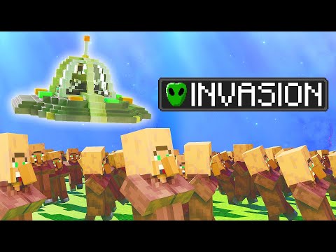 1,000,000 Villagers VS Alien Invasion