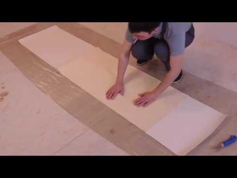 How to apply glue to the paper