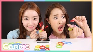 캐리와 엘리의 차례차례 똑똑 보드게임 대결  CarrieAndToys