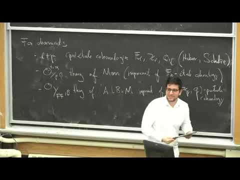 Juan Esteban Rodriguez Camargo: Fargues-Fontaine de Rham stacks