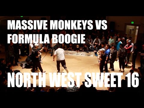 NW SWEET 16 | Crew Battle | Massive Monkeys VS Formula Boogie |