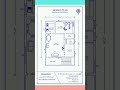 North facing house plan / 2BHK