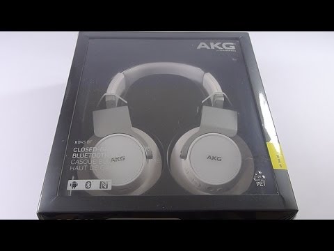 First Look: AKG K845BT Wireless Headphones