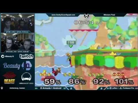 Beauty10 - [A]rmada + Android Vs. TSM | Leffen + VwS | Professor Pro - Winners Final - Melee Doubles