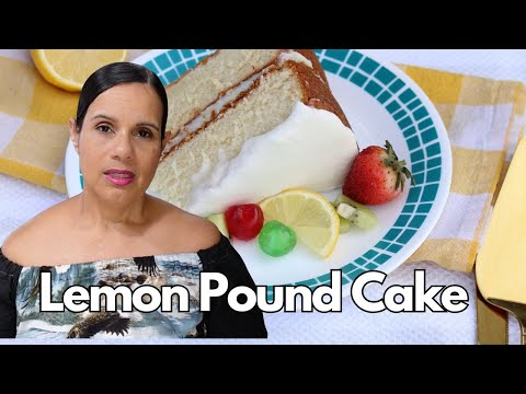 Making California Lemon Pound Cake For The COOKBOOK