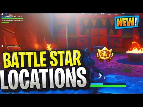 WEEK 3 SECRET BATTLE STAR LOCATION GUIDE! Fortnite SEASON 8 WEEK 3 CHALLENGES
