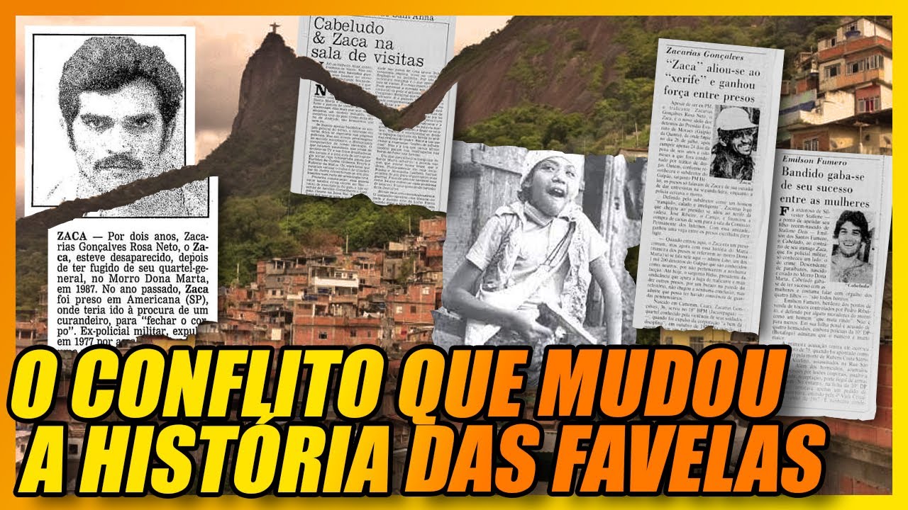ZACA E CABELUDO: COMO UM EX-POLICIAL E UM ASS4LT4NTE MUDARAM A HISTÓRIA DAS FAVELAS NO RIO