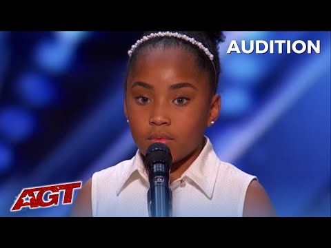 , title : 'Victory Brinker: Shy Nervous 9-Year-Old SHOCKING Voice!  Gets First Ever Group GOLDEN BUZZER!'