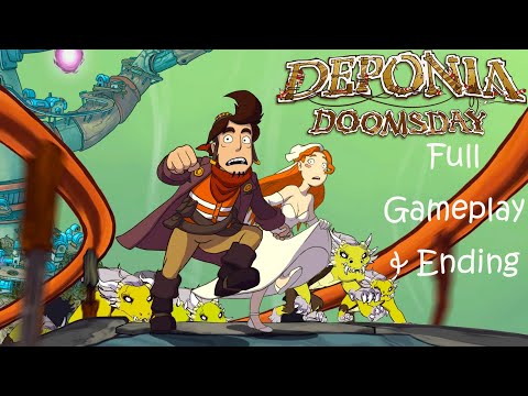 Deponia Doomsday - Full Gameplay Walkthrough & Ending