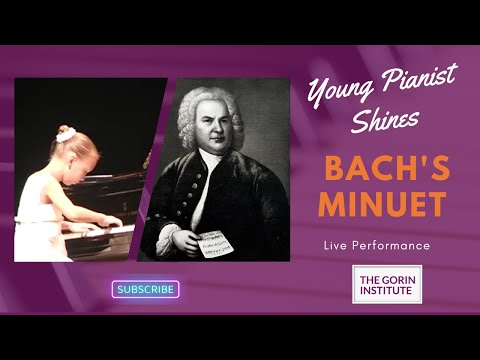 Bach. Minuet in g minor. Gracie T.