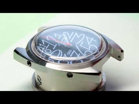 Paulin OH no Modul Quartz Watch - Red/ Blue
