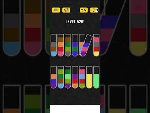 water sort puzzle level 5261