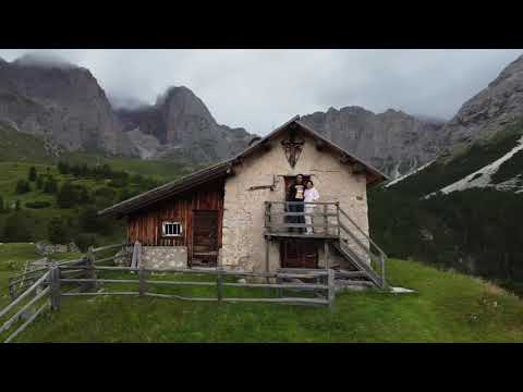 rifugio firenze | drone shot | dolomites | italy 2021