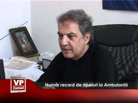 Număr record de apeluri la Ambulanță