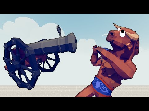 RAPID CANNON GOD vs ALL UNITS - Totally Accurate Battle Simulator | TABS