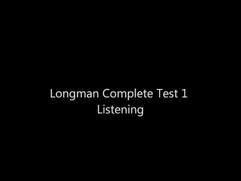 TOEFL Complete Test 1 Listening