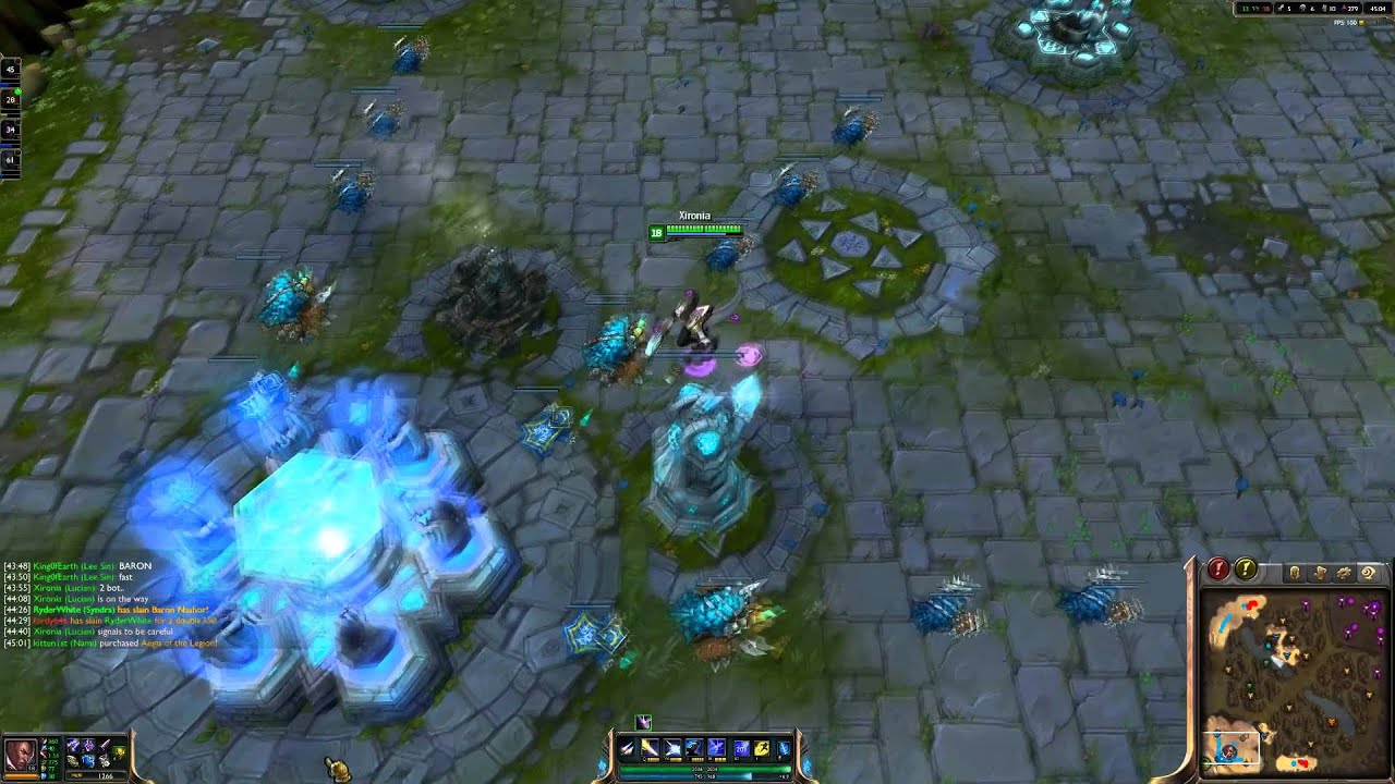 Liên Minh Huyền Thoại: Lucian cứu team 1 bàn thua trông thấy ^^