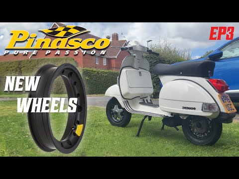 VESPA PX WHEELS - Vespa Project Ep3