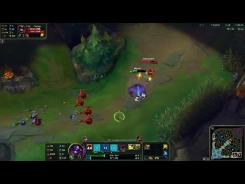 League of Legends 6.3 Alistar Bug