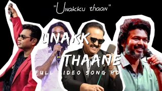 unakku thaan song in #thalapathy #dhanush #arrahma