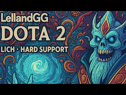 Dominating the Map as Lich Hard Support – Dota 2 Gameplay
