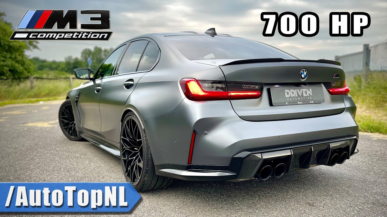 BMW M3 G80 xDrive 700HP *310KMH / 192MPH* REVIEW on AUTOBAHN by AutoTopNL