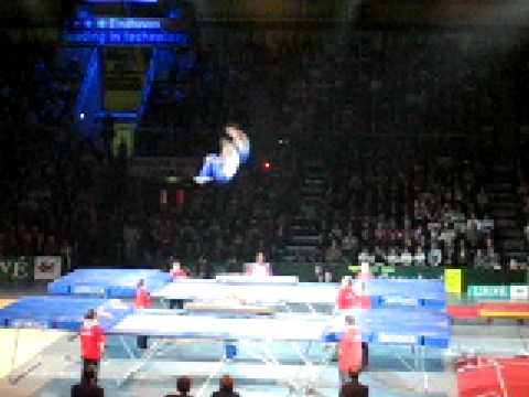 Univé Gymgala 2008 Eindhoven - Jeroen Kaslander & Fernando Gotschin - Trampoline