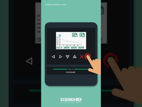 Setting ventilation curve