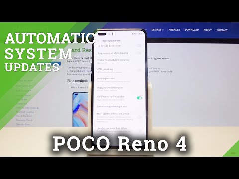How to Enable System Updates on OPPO Reno 4 – Automatic Updates