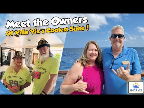 The Most Luxurious Cruise Suite Ever? 🛳️ Villa Vie Odyssey Tour + Happy Hour Vibes