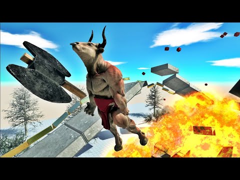 Run To Survive, Land Mines Are Exploding - Animal Revolt Battle Simulator
