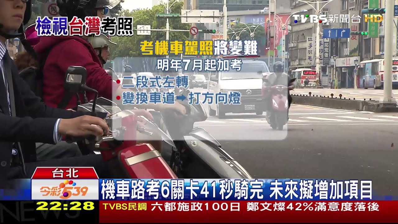 降低機車事故率 筆試、路考門檻將提高