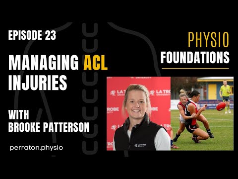 Managing ACL injuries - with Dr Brooke Patterson