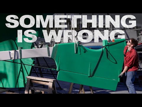 Sailing is over - we have to fix the rudder.