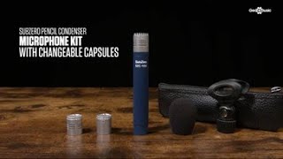 Video thumbnail for SubZero Pencil Condenser Microphone Kit with Changeable Capsules | Gear4music by Gear4music Guitars