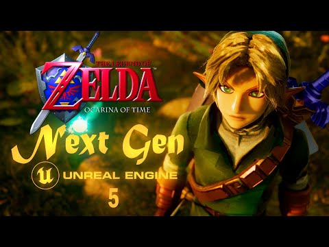⭐[4K] Zelda Ocarina of Time Next Gen: Lake Hylia - Unreal Engine 5