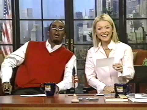P. Diddy co-hosts 'Live With Regis And Kelly’ (2002)