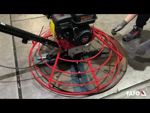 Затиральна бензомашина YATO двиг. 6,5 к.с. ротор ?= 91 см, 4 насадки