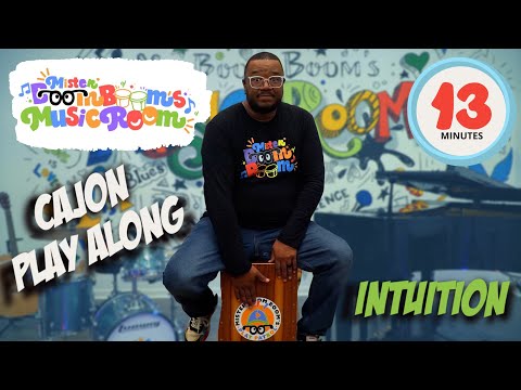 🎵 Cajon Drum Lesson for Kids | Learn 2 Fun Drum Patterns with Mister Boom Boom! 🥁✨