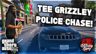 Tee Grizzley: Slidin In My Trackhawk Ends In Epic Police Chase! | GTA 5 RP | Grizzley World RP