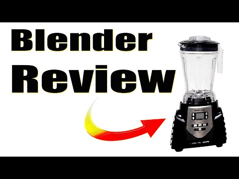 Montel Living Well HealthMaster Elite Bar Blender review, how to make delicious smoothy, completely