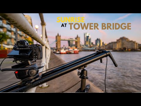 What's it like to shoot a SUNRISE TIMELAPSE at Tower Bridge?