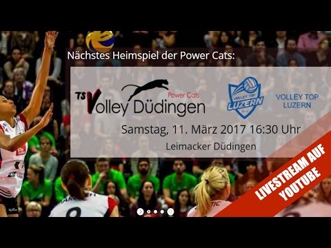 NLA Volleyball: TS Volley Düdingen - Volley Top Luzern